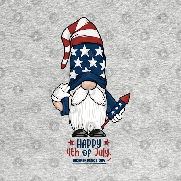 Patriotic Gnome by TheRoverhate